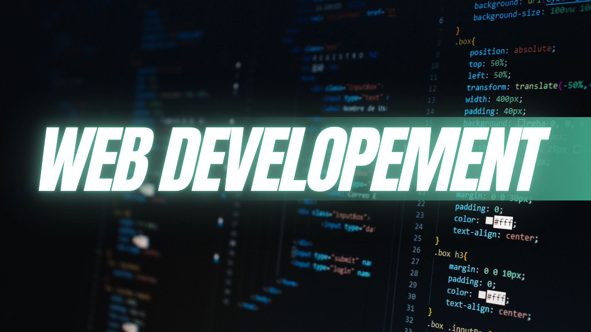 HTML & CSS: Beginner to Web Developer Course